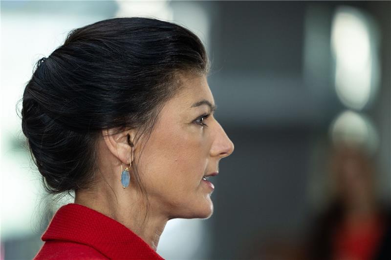 Datenleck beim Bündnis Sahra Wagenknecht Die Bundesvorsitzende des Bündnis Sahra Wagenknecht (BSW).
