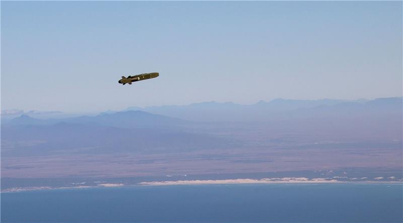 Löst ein Raketen-Ringtausch das Taurus-Problem des Kanzlers? Die Bundeswehr-Aufnahme zeigt einen Marschflugkörper Taurus bei einer Übung. Die Ukraine bittet um die Waffe, Deutschland will sie aber nicht an Kiew kiefern.