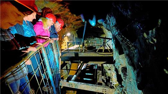 Der 19-Lachter-Stollen in Wildemann.