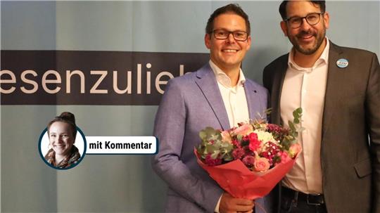 „Seesens Zukunft gestalten“: Gerrit Lober tritt für die CDU an Die CDU Seesen will sich mit dem Bürgermeisterkandidaten Gerrit Lober (l.) ihren Stuhl im Rathaus sichern.