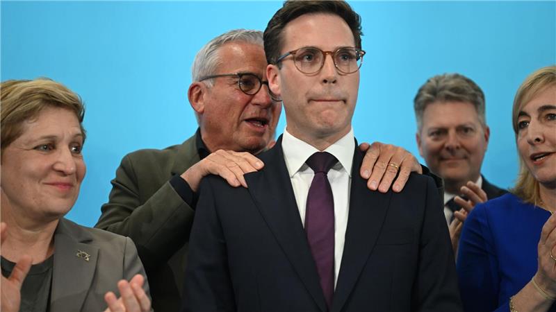 Die CDU mit Spitzenmann Manuel Hagel gewann zwar hinzu, blieb aber hinter den Grünen zurück.