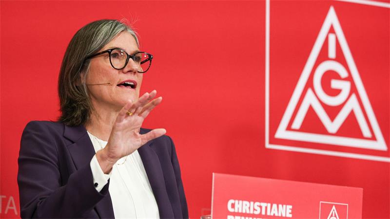Die Chefin der IG Metall, Christiane Benner, sieht keinen Grund zum Verzicht. (Foto: Archiv)