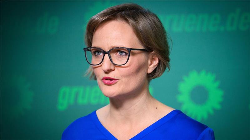 Die Co-Vorsitzende der Grünen, Franziska Brantner, ruft die CDU auf, sich gegen die CSU in der Frage eines Social-Media-Verbots für Kinder durchzusetzen. (Archivfoto)