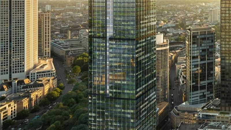 Commerzbank mietet neuen Wolkenkratzer Die Commerzbank mietet den noch im Bau befindlichen Central Business Tower (Handout)