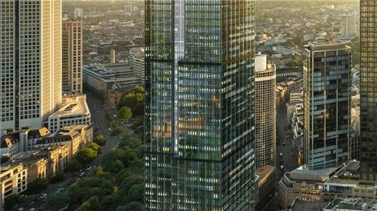 Die Commerzbank mietet den noch im Bau befindlichen Central Business Tower (Handout)