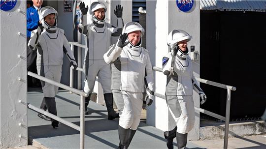 Die „Crew 11“ war vorzeitig zurück zur Erde geholt worden. (Archivfoto)