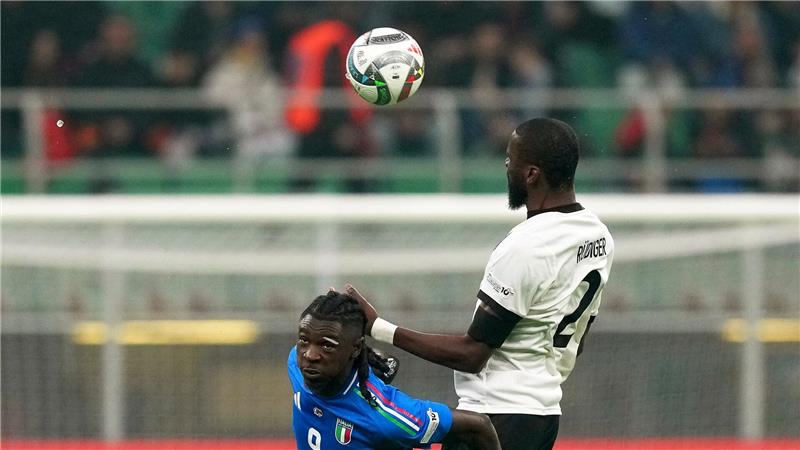 Die DFB-Abwehr um Rüdiger wurde immer wieder gefordert.