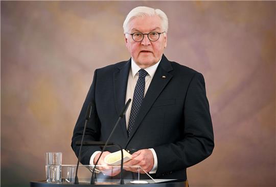 Die Demonstrationen der vergangenen Wochen hätten Zeichen gesetzt, meint Bundespräsident Frank-Walter Steinmeier.