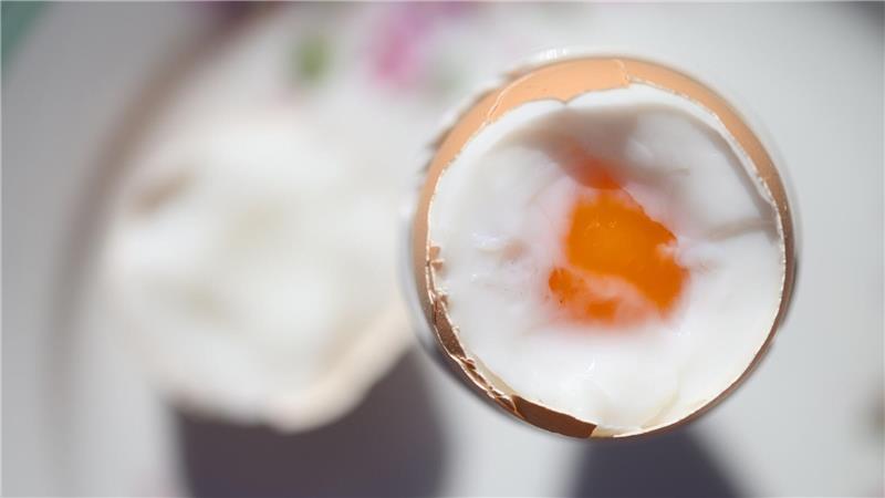 Gibt es eine Eier-Krise in Deutschland? Die Deutschen Gesellschaft für Ernährung empfiehlt ein Ei pro Woche, zum Beispiel als Frühstücksei. (Archivbild)