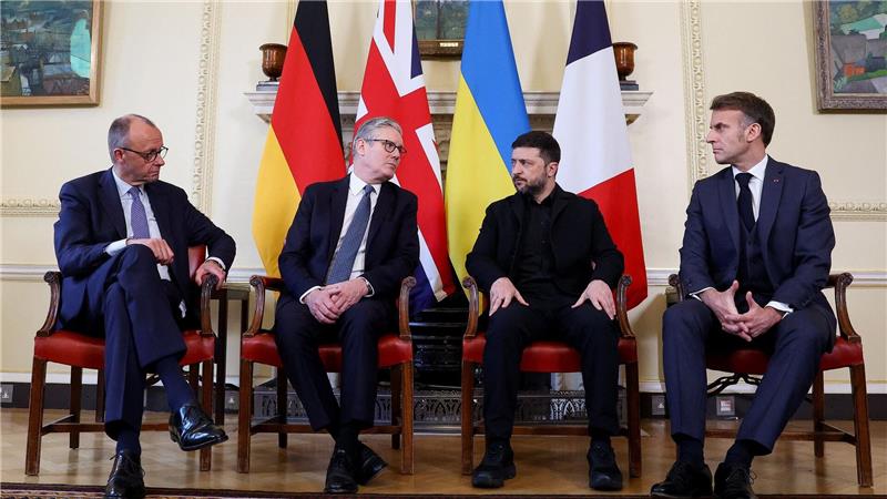 Die E3-Gruppe war bereits im vergangenen Jahr über Gespräche mit den USA und der Ukraine an den Bemühungen um ein Ende des Krieges beteiligt. (Archivbild)