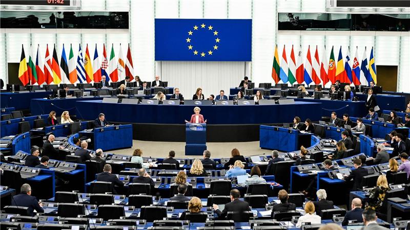 Die EVP ist im Europäischen Parlament die mit Abstand größte Fraktion - bei Abstimmungen braucht sich aber dennoch Partner. (Archivbild) 