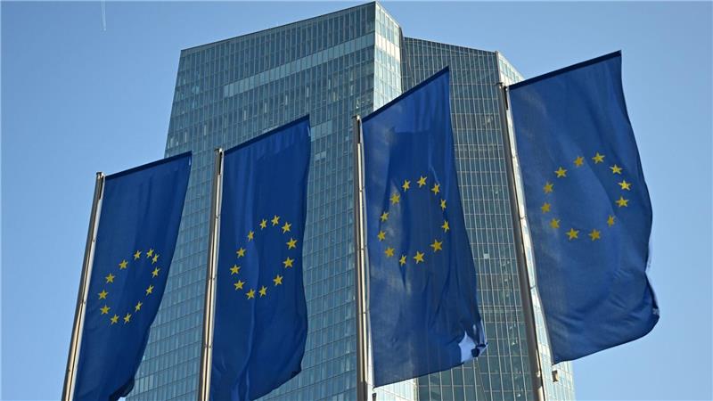 Die EZB verfolgt die Inflation im Euroraum genau. (Archivbild)