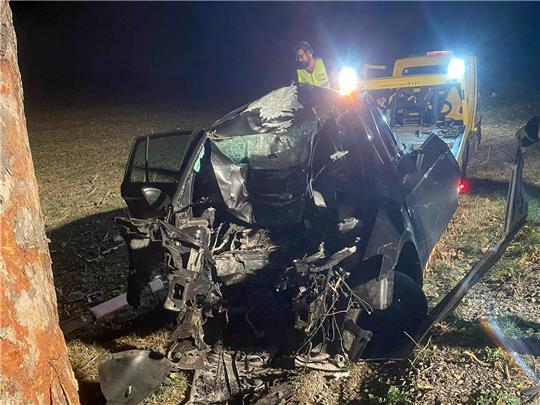 Die Einsatzkräfte konnten den Fahrer nicht mehr retten. Foto: Feuerwehr Bad Harzburg