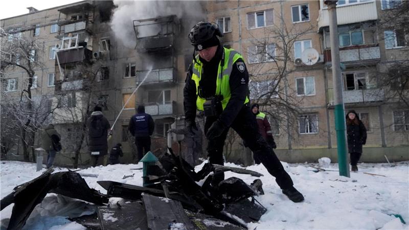 Die Energieversorgung in Charkiw ist genauso schwer beschädigt wie in Kiew. 