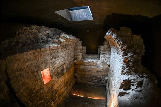 Die Erfurter Mikwe, ein jüdisches Ritualbad mittelalterlichen Ursprungs, zählt zu den drei ausgewählten Orten, die nach dem Wunsch der Stadt in die Unesco-Welterbe-Liste aufgenommen werden sollen.