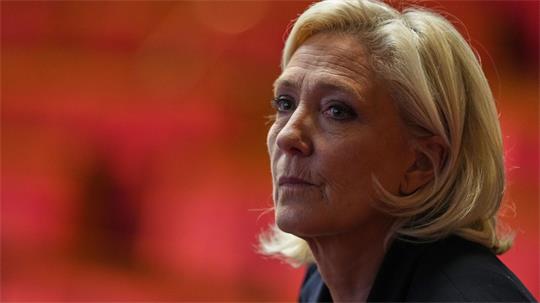 Die Ergebnisse der Teilwahl des Senats stärken Marine Le Pen den Rücken (Archivbild).
