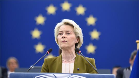 Die Erwartungen an die Rede der EU-Kommissionspräsidentin waren groß. 