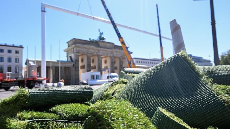 Die Europameisterschaft findet vom 14. Juni bis 14 Juli statt. Auf der Fanmeile wird es dann Public Viewing geben.