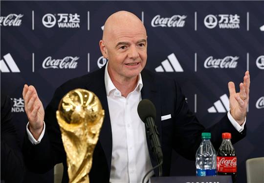Die FIFA um Präsident Gianni Infantino hatte die WM auf 48 Teams aufgestockt.