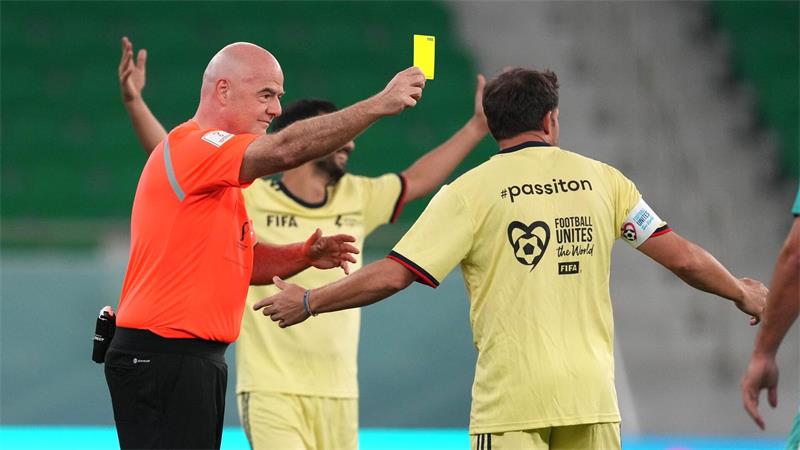 US-Star Balogun darf gegen Belgien spielen Die FIFA um Präsident Infantino wurde für ihr Verhalten kritisiert. (Archivbild)