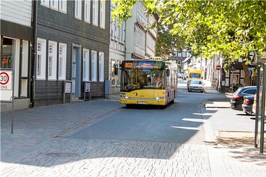 Die Fahrgastzahlen des Goslarer Stadtbus liegen noch deutlich unter dem Niveau von 2019. Dieses Jahr stehen einige neue Projekte für den städtischen Betrieb an.  Foto: Sowa