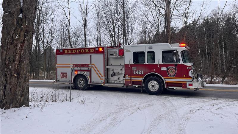 Kanadisches Feuerwehrfahrzeug. 