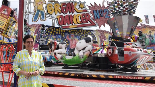 Die Familiengeschichte von Schaustellerin Claudia Vespermann-Dreher ist eng mit dem Breakdancer und dem Goslarer Schützenfest verbunden.