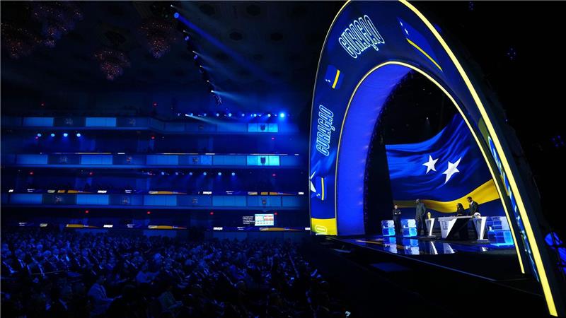 Die Farben von  Curaçao strahlen auf der WM-Bühne. 