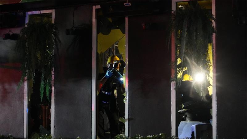Die Feuerwehr hat den Brand inzwischen unter Kontrolle.