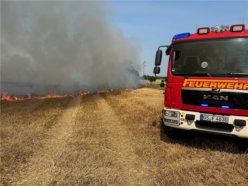 Zwei Brände und mit 2,46 Promille auf dem Drahtesel Die Feuerwehr konnte den Brand durch ihr zügiges Handeln schnell löschen. Foto: privat