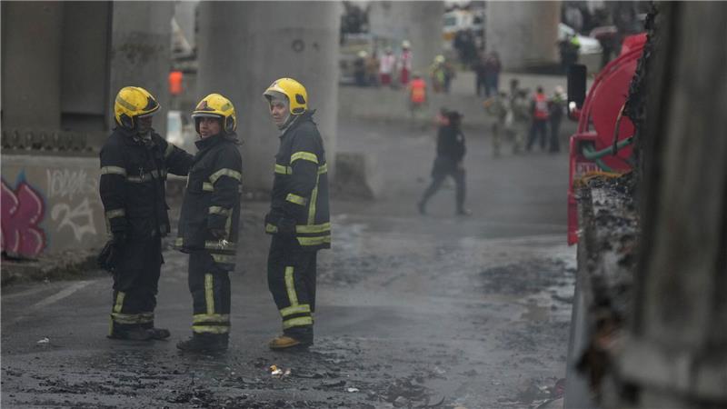 Mexiko: Drei Tote und 70 Verletzte nach Tankwagen-Explosion Die Feuerwehr konnte den Brand löschen.