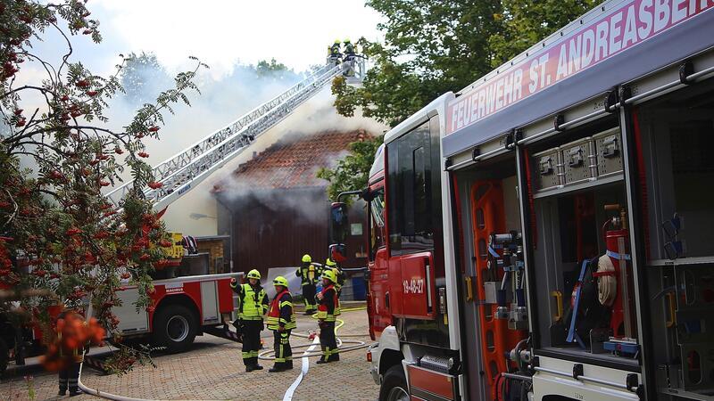 Die Feuerwehren St. Andreasberg und Braunlage sind im Einsatz.