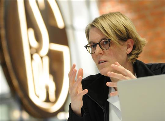 Die Finanzvorständin von Schalke 04, Christina Rühl-Hamers, konnte ein positives Ergebnis verkünden.