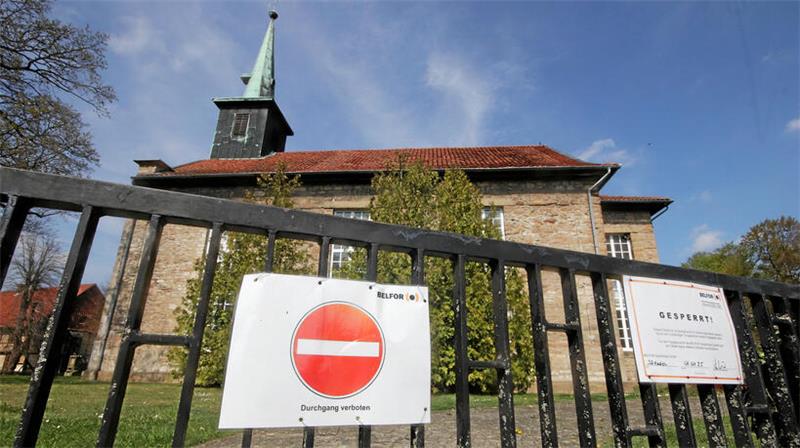 Die Folgen des Brands an Weihnachten: An Ostern können die Beuchter ihr Gotteshaus nicht nutzen.