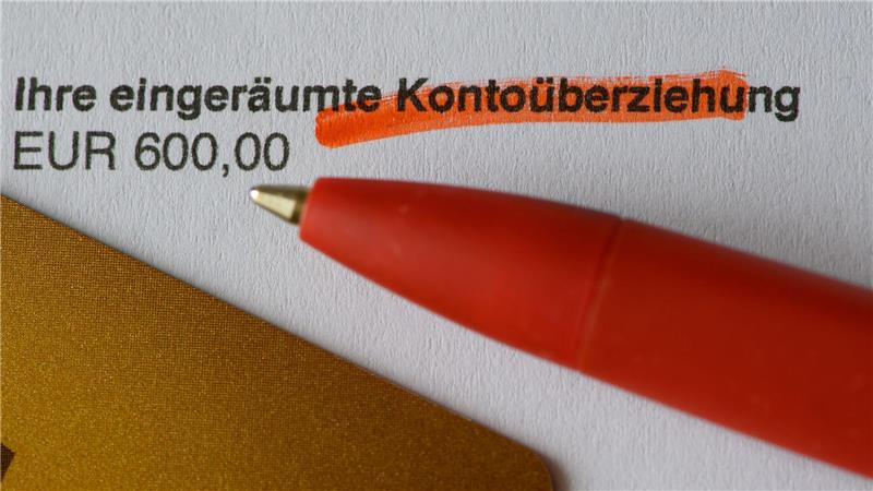 Die Frage einer Deckelung von Dispo-Zinsen wird in dem Entwurf nicht thematisiert. (Symbolbild)