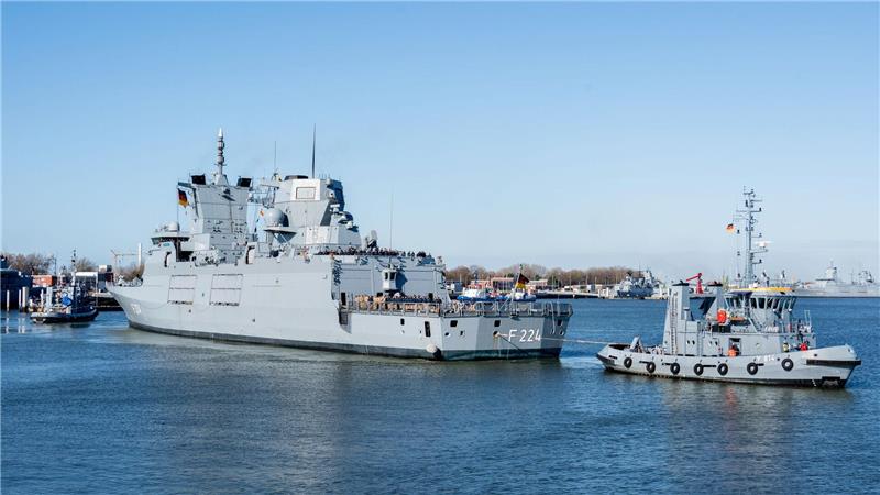 Die Fregatte „Sachsen-Anhalt“ ist auf dem Weg zu einer Übung in Norwegen. (Archivbild)