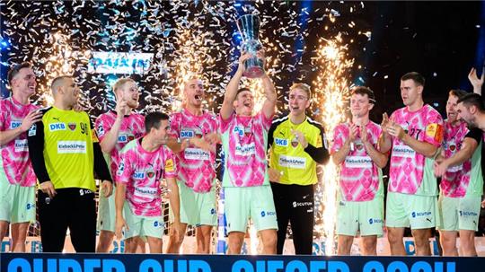 Die Füchse Berlin haben den Supercup gewonnen.
