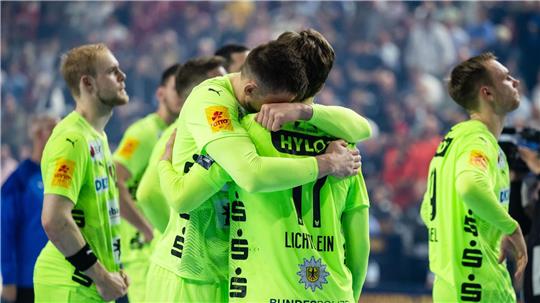 Die Füchse-Spieler waren nach der Final-Niederlage gegen den FC Barcelona enttäuscht.