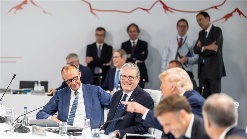 Wie lange hält die Gipfelharmonie mit Trump? Die G7-Staaten konnten sich in diesem Jahr gleich auf mehrere Erklärungen einigen.