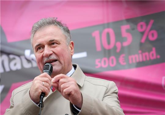 Die GDL-Mitglieder vertrauen auf sein Verhandlungsgeschick: Claus Weselsky.