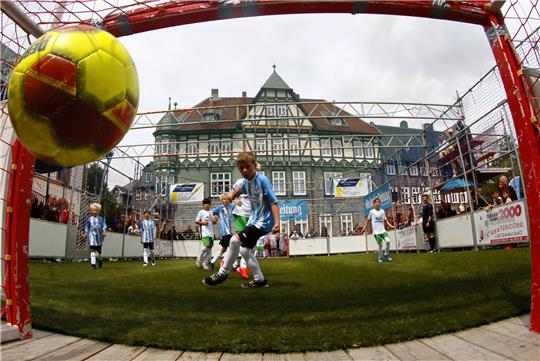 Die GZ-Mini-WM sorgt für mächtig Unterhaltung. Foto. Epping