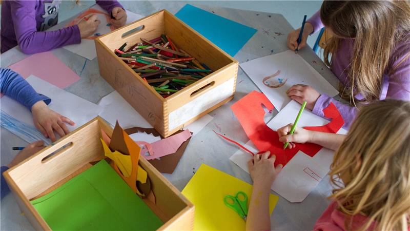 Die Ganztagsbetreuung soll schrittweise kommen. (Symbolbild)