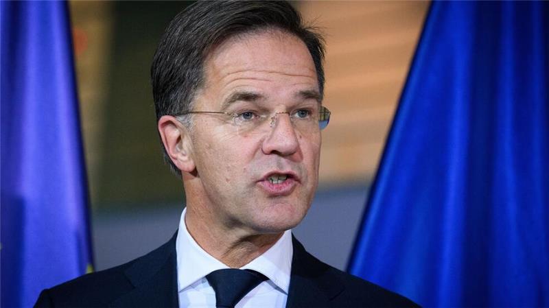 Die Gefahr eines Nato-Rückzugs der USA sieht der Chef des Bündnisses, Mark Rutte, nicht. 