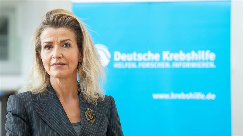 Mit präsidialem Rückenwind: 50 Jahre Deutsche Krebshilfe Die Geigerin Anne-Sophie Mutter ist heute Präsidentin der Deutschen Krebshilfe.
