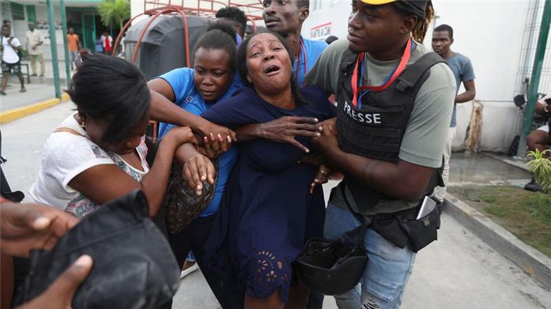 Tödlicher Angriff auf Haitis Generalkrankenhaus Die Gewalt in Haiti hat am Generalkrankenhaus von Port-au-Prince mehrere Opfer gefordert.