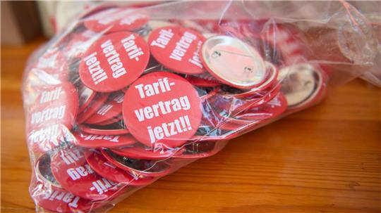 Die Gewerkschaften kämpfen für mehr Tarifverträge in Deutschland (Symbolbild))