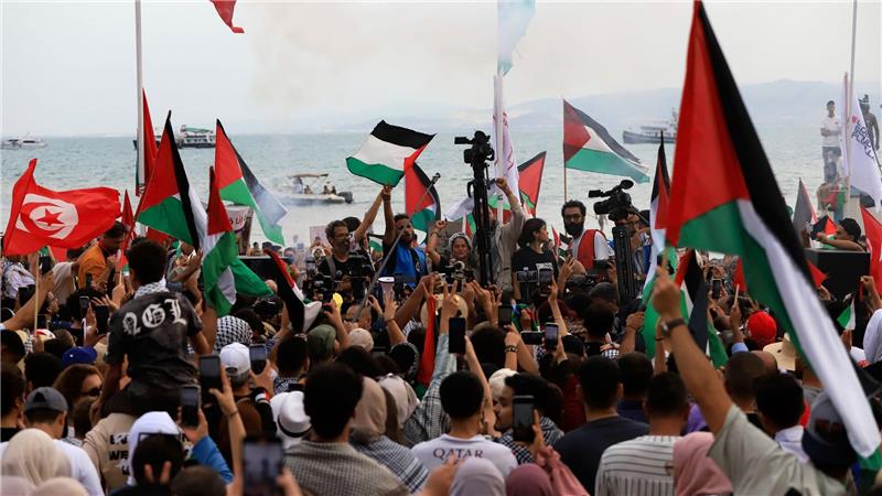Die „Global Sumud Flotilla“ will die israelische Seeblockade des Gazastreifens durchbrechen und Hilfsgüter in den Küstenstreifen bringen. (Archivbild)