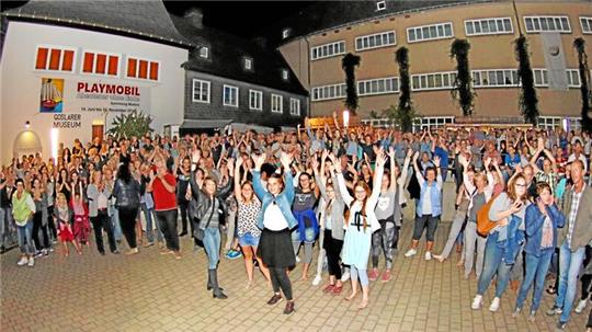Die Gose-Bühne beim Museumsufer genießt Kultstatus beim Publikum auf dem Altstadtfest Goslar.