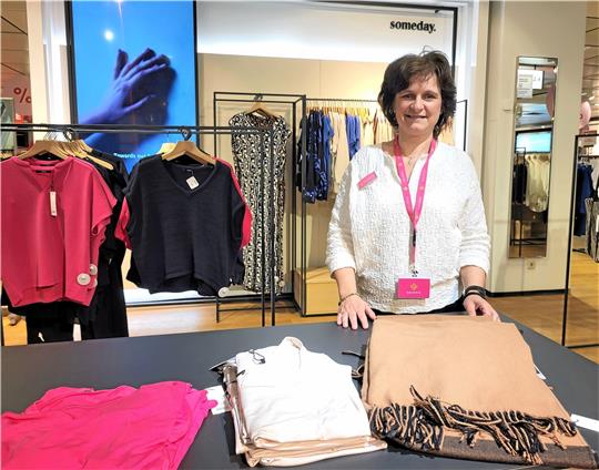 Die Goslarer Karstadt-Chefin Heike Pepic spricht über den anstehenden Umbau des Warenhauses. Foto: Roß