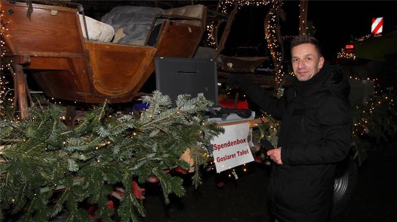 Die Goslarer Tafel dankt: Für sie ist der Erlös bestimmt. Silvan Knoop spendet zusätzlich.
